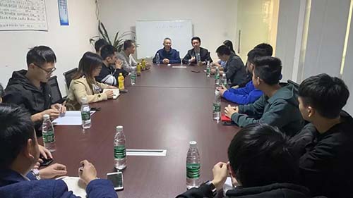 威可利攜手正峰電子深度交流，促進(jìn)合作